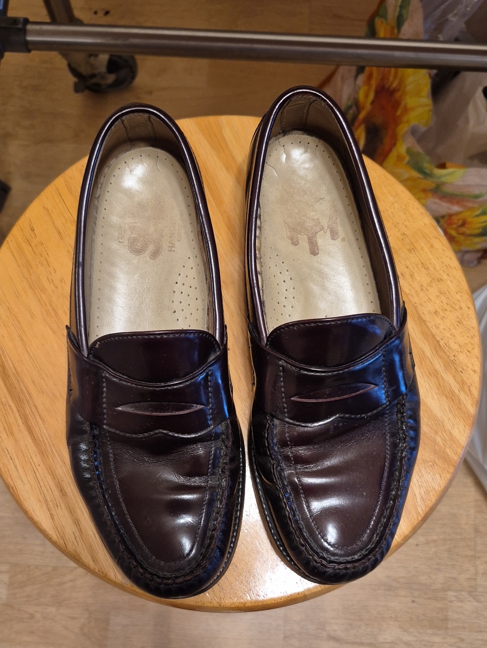 SAS Brown Genuine Leather Loafers - Picture 3 of 17